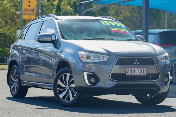 2014 Mitsubishi ASX XB MY15 LS 2WD Grey 6 Speed Constant Variable Wagon image