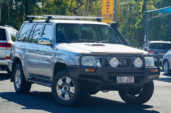2006 Nissan Patrol GU IV MY05 ST Silver 4 Speed Automatic Wagon image