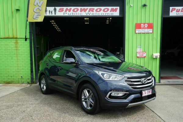 2017 Hyundai Santa Fe DM5 MY18 Active Blue 6 Speed Sports Automatic Wagon image