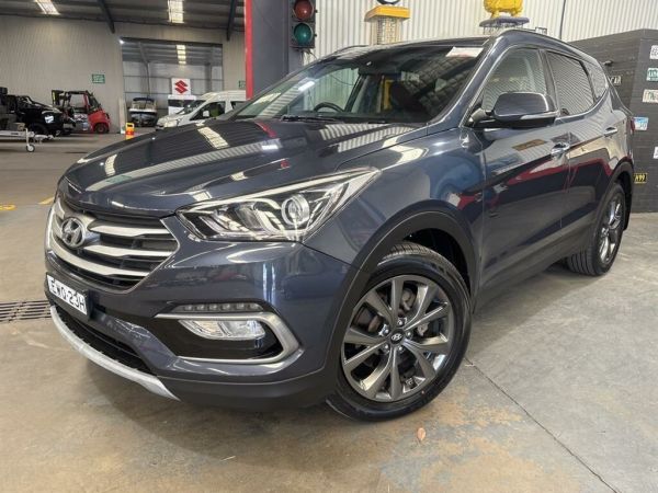 2017 Hyundai Santa Fe DM SER II (DM3) Active X Blue 6 Speed Automatic Wagon image