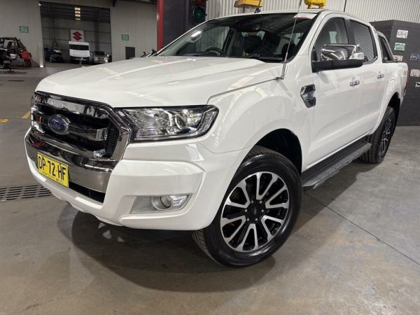 2016 Ford Ranger PX MkII XLT 3.2 (4x4) White 6 Speed Automatic Double Cab Pick Up image