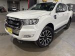 Image for 2016 Ford Ranger PX MkII XLT 3.2 (4x4) White 6 Speed Automatic Double Cab Pick Up
