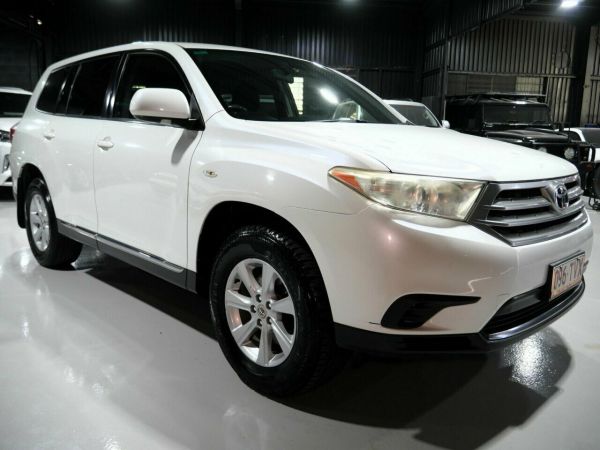 2012 Toyota Kluger GSU45R MY12 KX-R AWD Pearl White 5 Speed Sports Automatic Wagon image