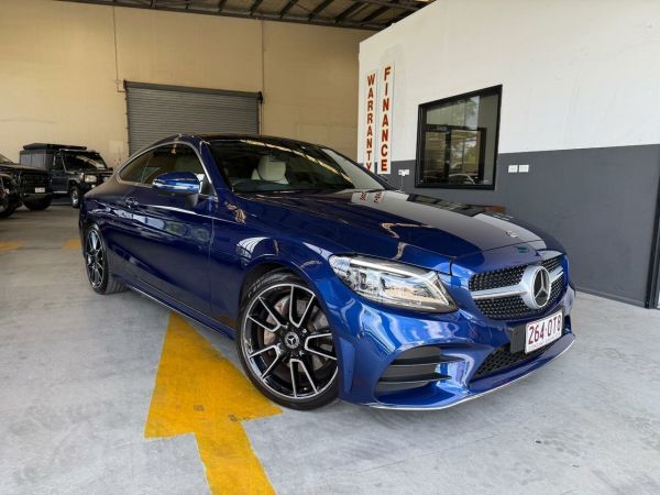 2020 Mercedes-Benz C-Class C205 800+050MY C300 9G-Tronic Blue 9 Speed Sports Automatic Coupe image