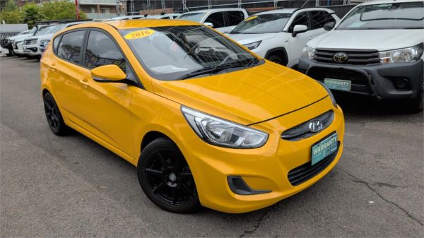 2016 HYUNDAI ACCENT 5D HATCHBACK RB4 MY17 ACTIVE image