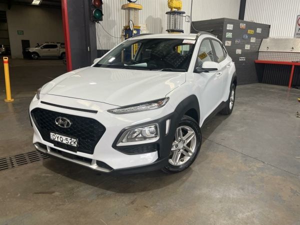 2018 Hyundai Kona OS Active (FWD) White 6 Speed Automatic Wagon image