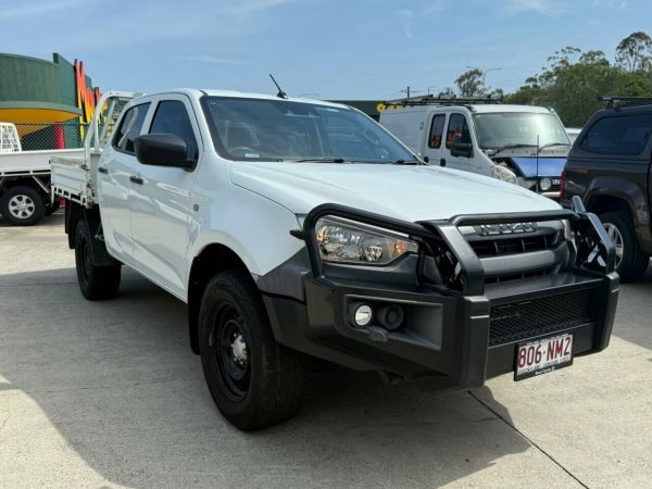 2022 Isuzu D-MAX RG MY22.75 SX Crew Cab White 6 Speed Sports Automatic Cab Chassis image