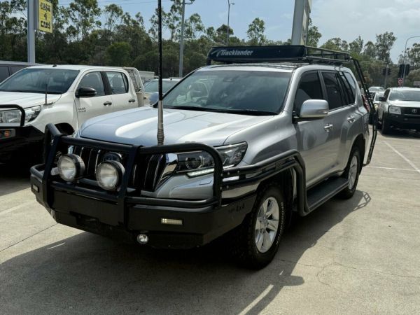 2018 Toyota Landcruiser Prado GDJ150R GXL Silver 6 Speed Sports Automatic Wagon image