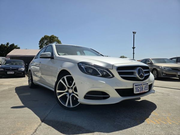 2014 Mercedes-Benz E-Class W212 805MY E250 7G-Tronic + White 7 Speed Sports Automatic Sedan image