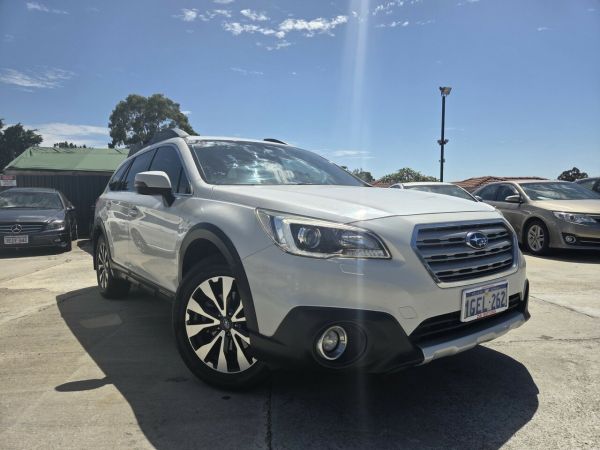 2016 Subaru Outback B6A MY16 2.5i CVT AWD Premium White 6 Speed Constant Variable Wagon image
