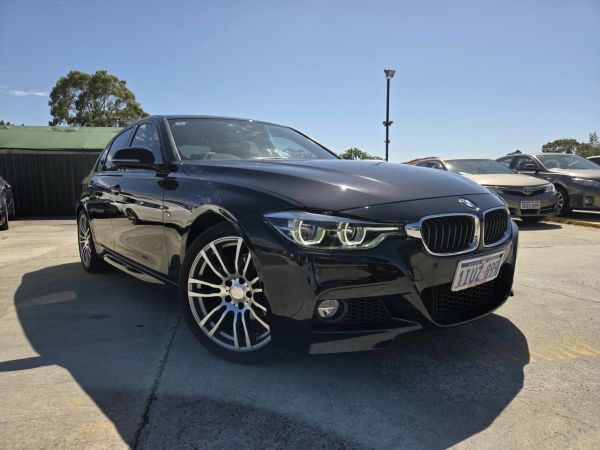 2018 BMW 3 Series F30 LCI 318i M Sport Black 8 Speed Sports Automatic Sedan image