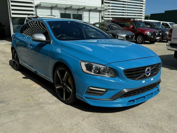 2015 Volvo S60 F Series MY16 T5 Adap Geartronic R-Design Blue 8 Speed Sports Automatic Sedan image