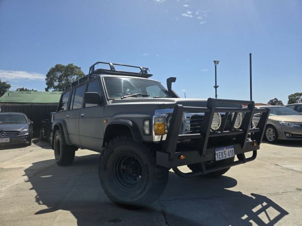 1997 Nissan Patrol GQ II RX White 5 Speed Manual Wagon image