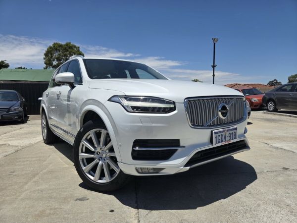 2016 Volvo XC90 L Series MY16 D5 Geartronic AWD Inscription White 8 Speed Sports Automatic Wagon image