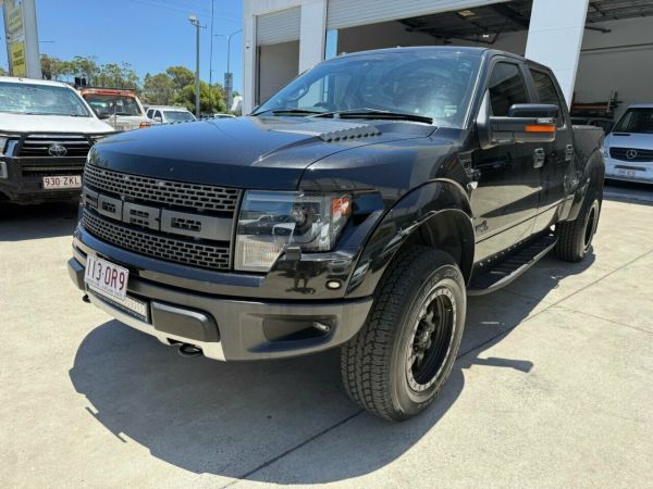 2014 Ford F150 SVT Raptor Black 6 Speed Automatic Crew Cab Utility image