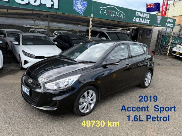 2019 HYUNDAI ACCENT 5D HATCHBACK RB6 MY19 SPORT image