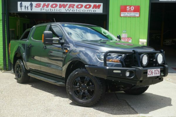 2021 Ford Ranger PX MkIII 2021.75MY XLS Grey 6 Speed Sports Automatic Dual Cab image