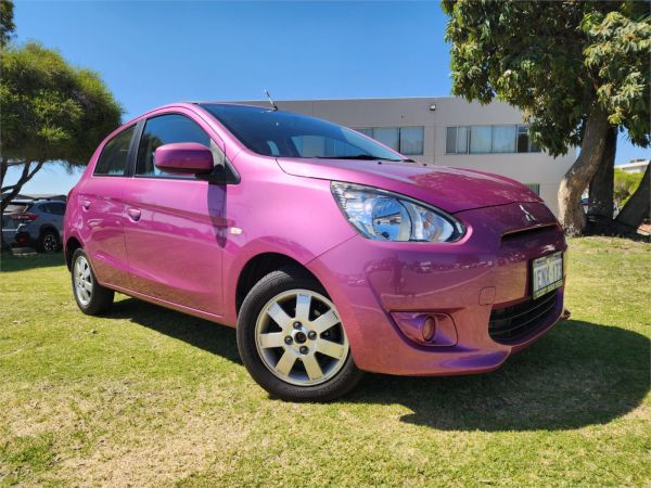 2014 MITSUBISHI MIRAGE 5D HATCHBACK LA ES image
