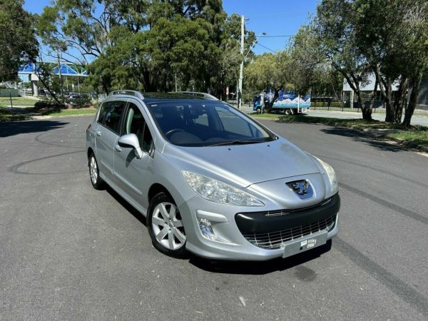 2009 Peugeot 308 T7 XSE Touring Silver 4 Speed Sports Automatic Wagon image