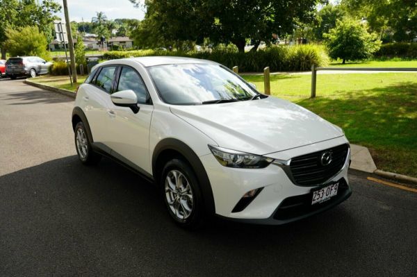 2023 Mazda CX-3 CX3H Maxx Sport (FWD) White 6 Speed Automatic Wagon image