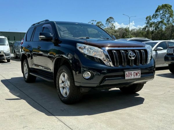 2016 Toyota Landcruiser Prado GDJ150R GXL Black 6 Speed Sports Automatic Wagon image