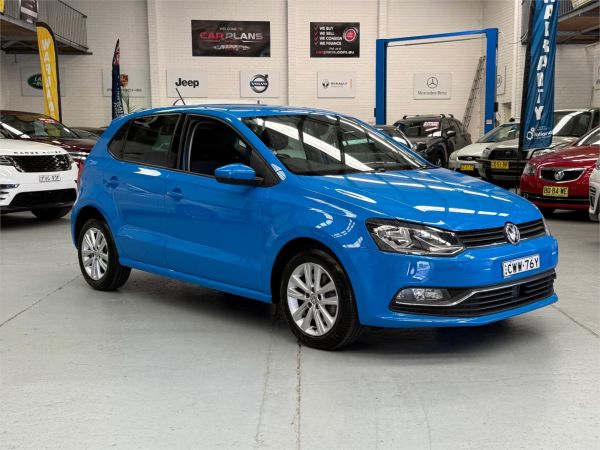 2015 VOLKSWAGEN POLO 5D HATCHBACK 6R MY15 81 TSI COMFORTLINE image