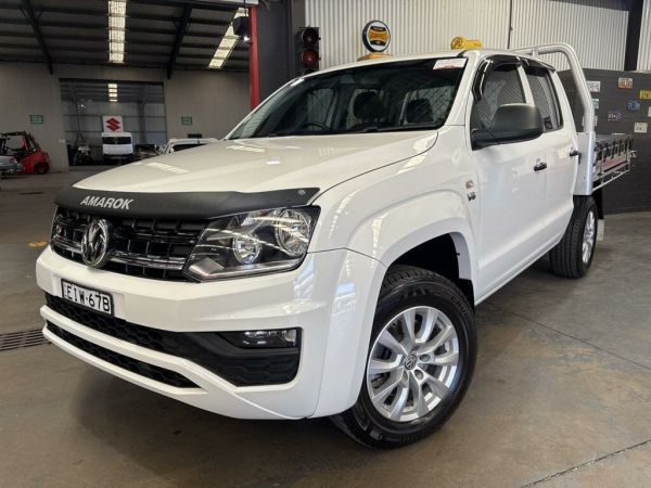 2020 Volkswagen Amarok 2H MY20 TDI550 V6 Core 4Motion White 8 Speed Automatic Dual Cab Utility image