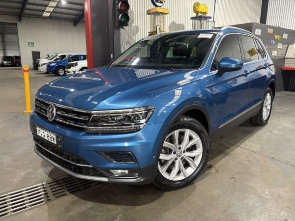 2018 Volkswagen Tiguan 5NA MY18 162 TSI Highline Blue 7 Speed Auto Direct Shift Wagon image