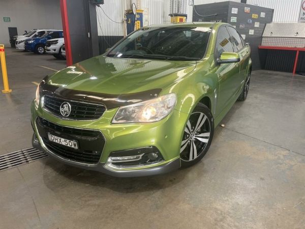 2015 Holden Commodore VF MY15 SV6 Storm Green 6 Speed Automatic Sedan image