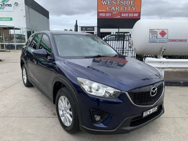 2013 Mazda CX-5 Maxx Sport (4x4) Blue 6 Speed Automatic Wagon image