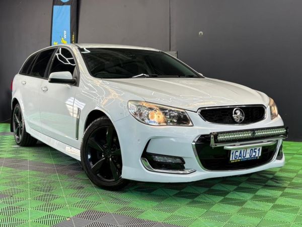 ** 2016 Holden Commodore VF Series 2 SV6 ** Wagon 5 Doors ** Automatic 6sp ** 3.6L Petrol ** Service up to Date ** Black Rims ** Good Service History* image