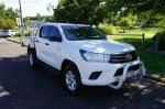 Image for 2017 Toyota Hilux GUN126R SR (4x4) White 6 Speed Automatic Dual Cab Utility