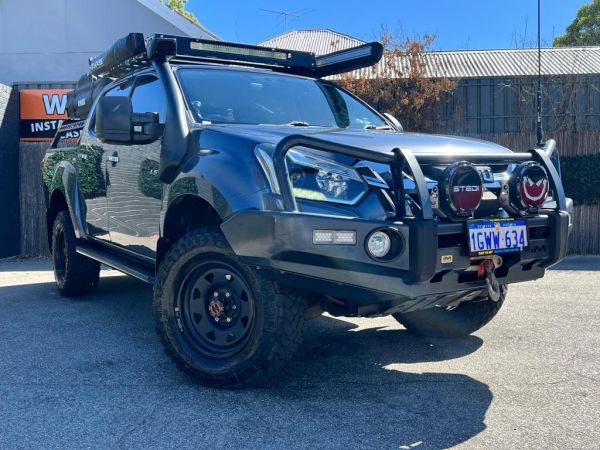 ** 2018 Isuzu D-MAX LS-U ** Utility 4 Doors **  Manual 6sp ** 4x4 ** 3.0L Turbo Diesel ** All Kit Camper ** Good Service History ** Led Light Bar ** image