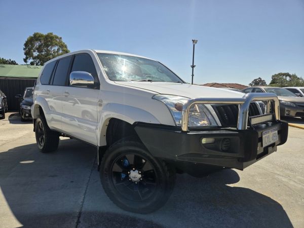2008 Toyota Landcruiser Prado KDJ120R GX White 6 Speed Manual Wagon image