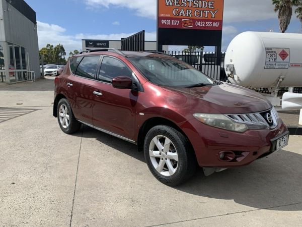 2009 Nissan Murano Z51 TI Maroon Continuous Variable Wagon image