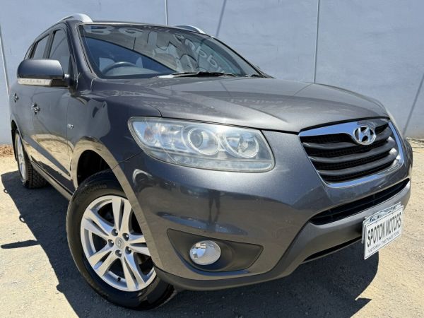 2010 Hyundai Santa Fe CM MY10 Highlander CRDi (4x4) Grey 6 Speed Automatic Wagon image