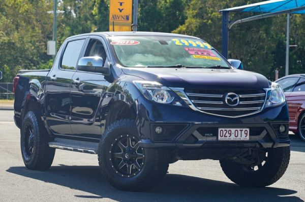2019 Mazda BT-50 UR0YG1 XT Blue 6 Speed Sports Automatic Utility image