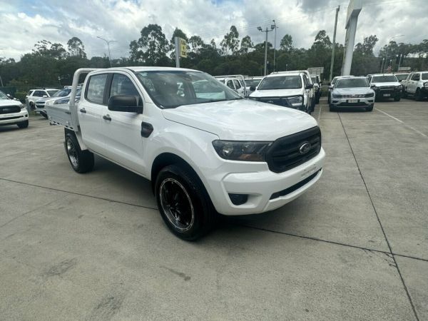 2020 Ford Ranger PX MkIII 2021.25MY XL White 6 Speed Sports Automatic Double Cab Chassis image