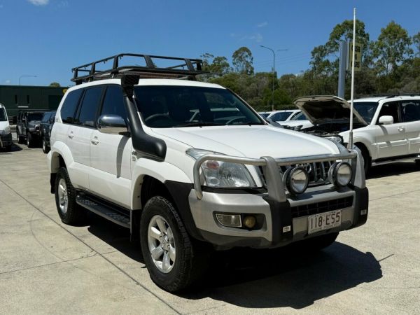 2006 Toyota Landcruiser Prado KZJ120R GXL White 4 Speed Automatic Wagon image