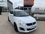 Image for 2014 Suzuki Swift FZ MY14 GLX White 4 Speed Automatic Hatchback