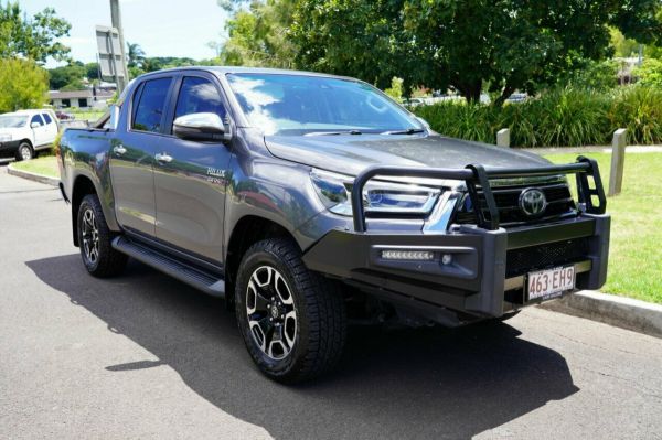 2022 Toyota Hilux GUN126R SR5 (4x4) Grey 6 Speed Automatic Double Cab Chassis image