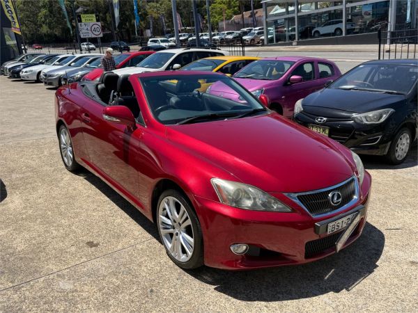 2010 LEXUS IS250C 2D CONVERTIBLE GSE20R SPORTS image