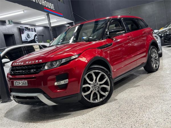 2013 Land Rover Range Rover Evoque Wagon L538 13MY SD4 Dynamic image