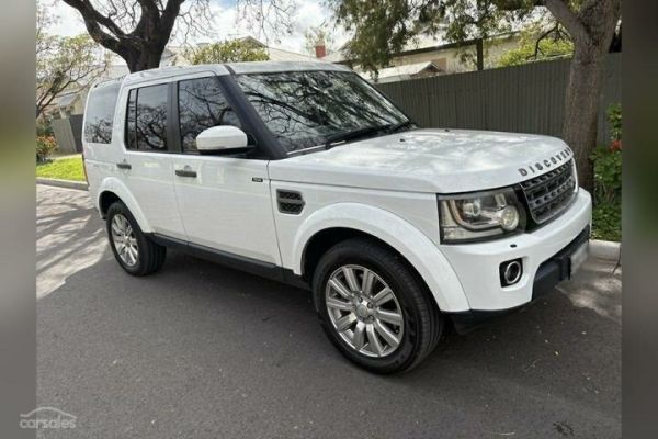 2013 Land Rover Discovery 4 MY13 3.0 SDV6 SE White Crystal 8 Speed Automatic Wagon image