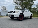 Image for 2010 Nissan Navara D40 ST White 4 Speed Automatic Dual Cab