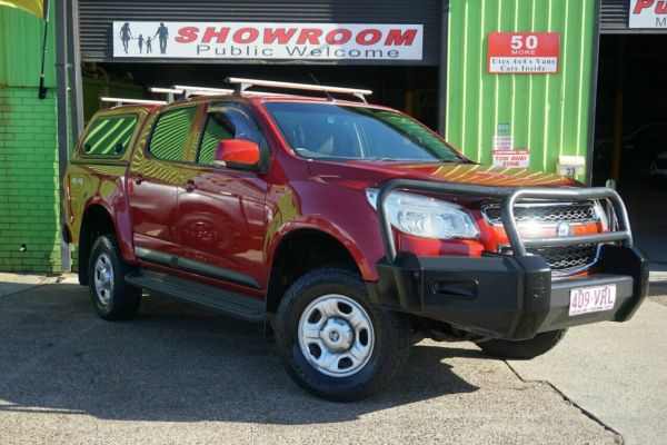 2015 Holden Colorado RG MY15 LS Crew Cab Red 6 Speed Sports Automatic Utility image