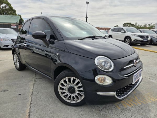 2018 Fiat 500 Series 4 Lounge Black 5 Speed Manual Hatchback image