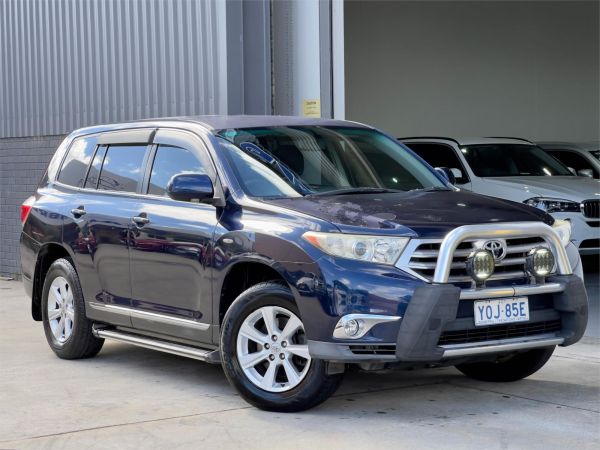 2012 TOYOTA KLUGER 4D WAGON GSU45R MY11 UPGRADE KX-R (4x4) 7 SEAT image