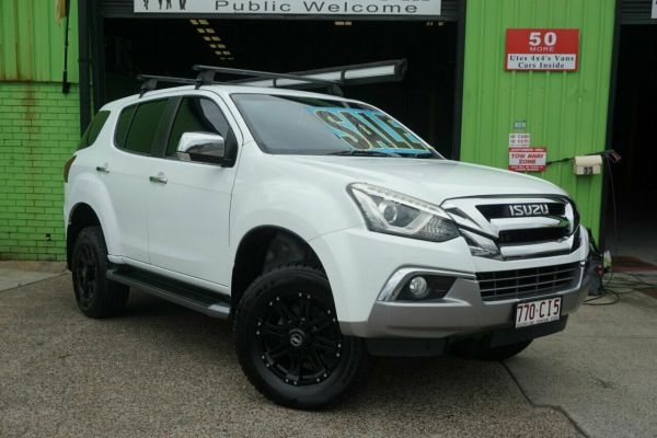 2018 Isuzu MU-X MY18 LS-U Rev-Tronic White 6 Speed Sports Automatic Wagon image