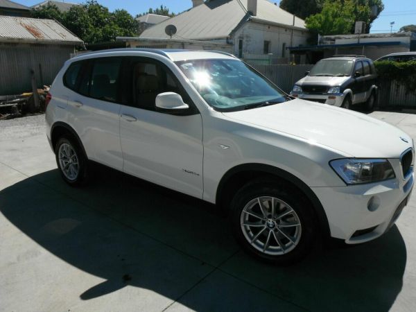 2012 BMW X3 F25 xDrive20d White 8 Speed Automatic Wagon image